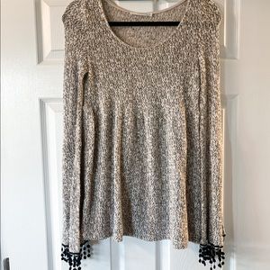 Boutique Sweater With Arm Slits